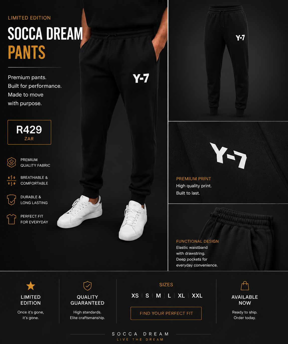 Socca Dream - Pants