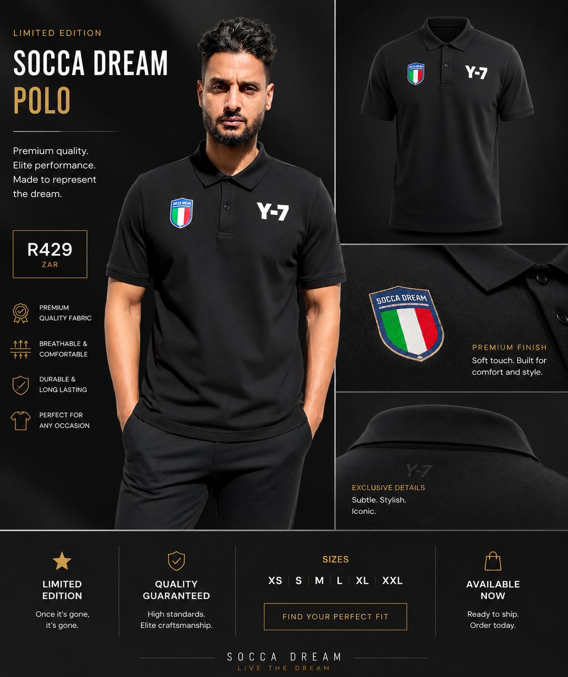 Socca Dream Polo Shirt